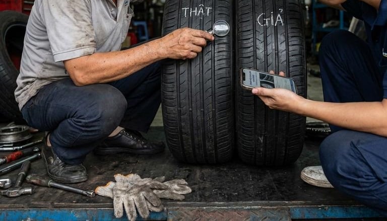 Những lưu ý để tránh mua phải lốp ô tô kém chất lượng