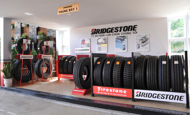Lốp xe tải Bridgestone chính hãng tại Bình Dương
