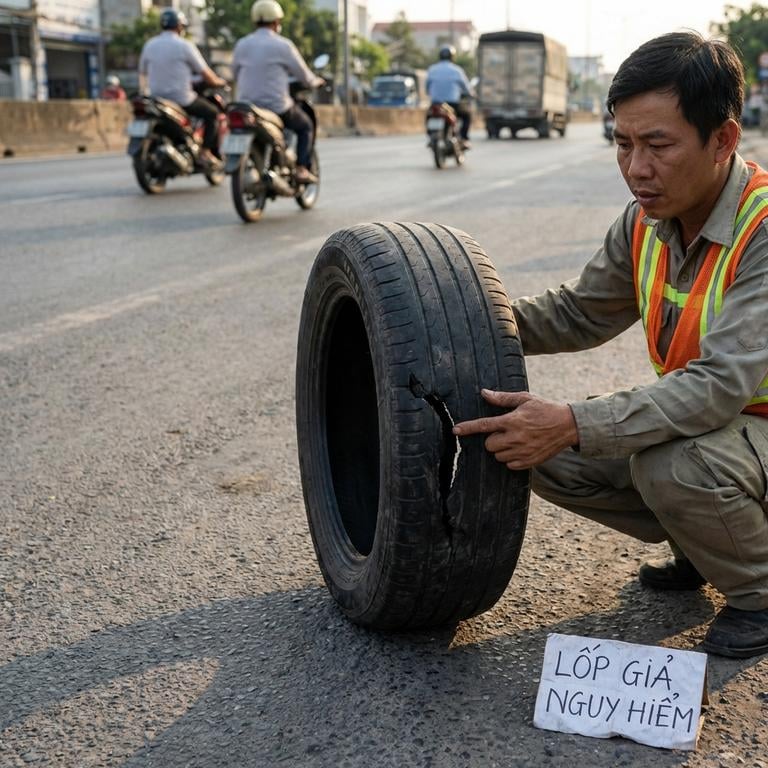Những lưu ý để tránh mua phải lốp ô tô kém chất lượng