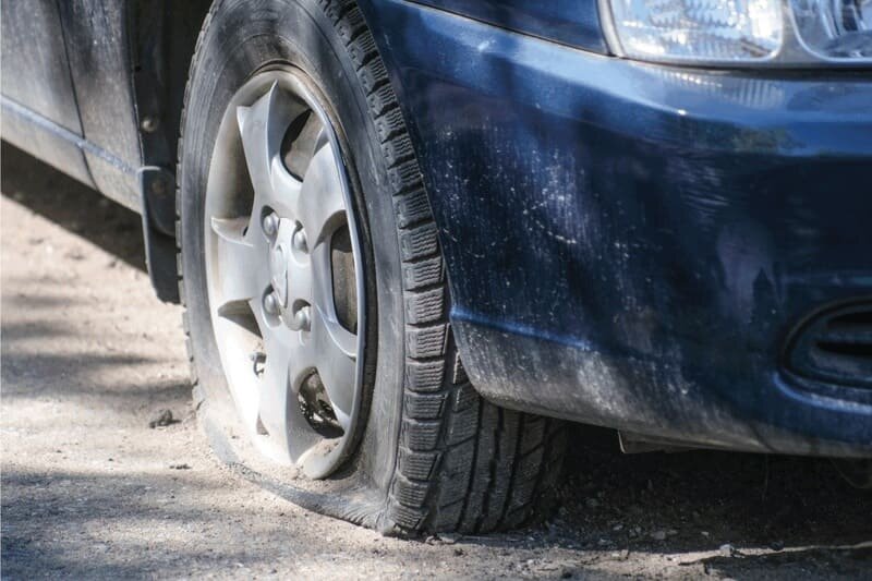 Lốp xe phát nổ dưới trời nắng bao nhiêu độ?