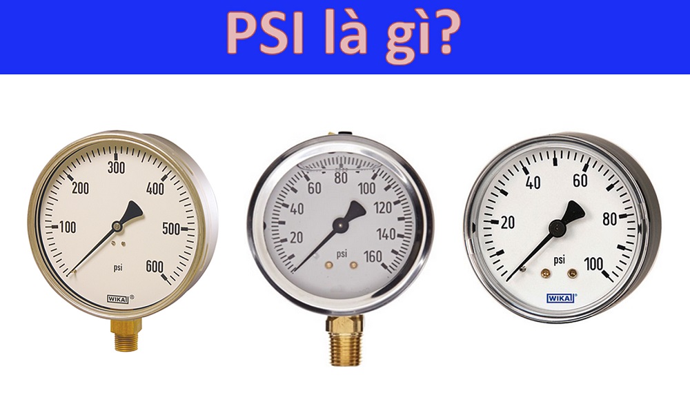 Ký hiệu Psi là gì? Có phải là đơn vị tính của áp xuất lốp xe ô tô?