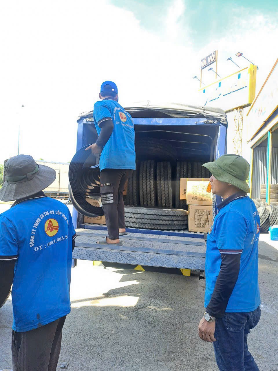 đại lý lốp container bình dương