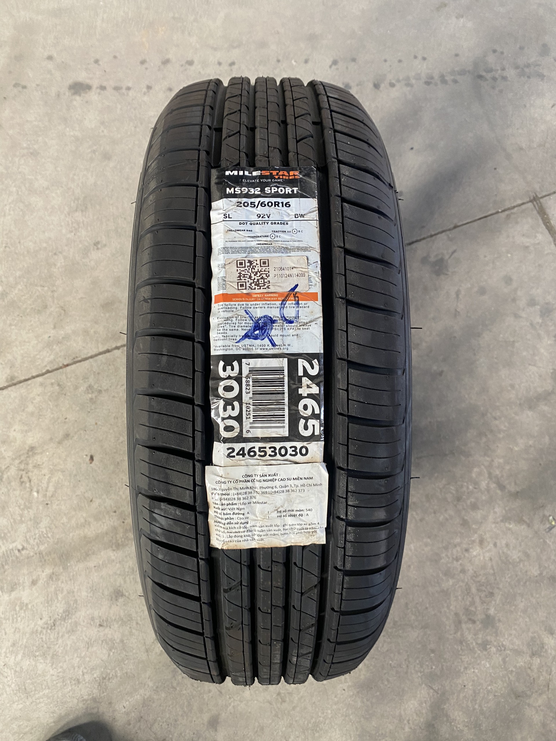 lốp milestar của nước nào