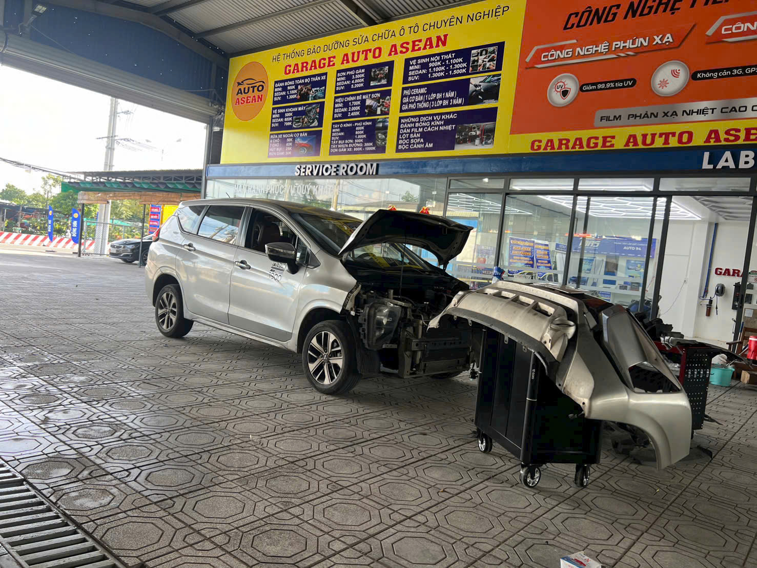 garage ô tô uy tín tại Bình Dương