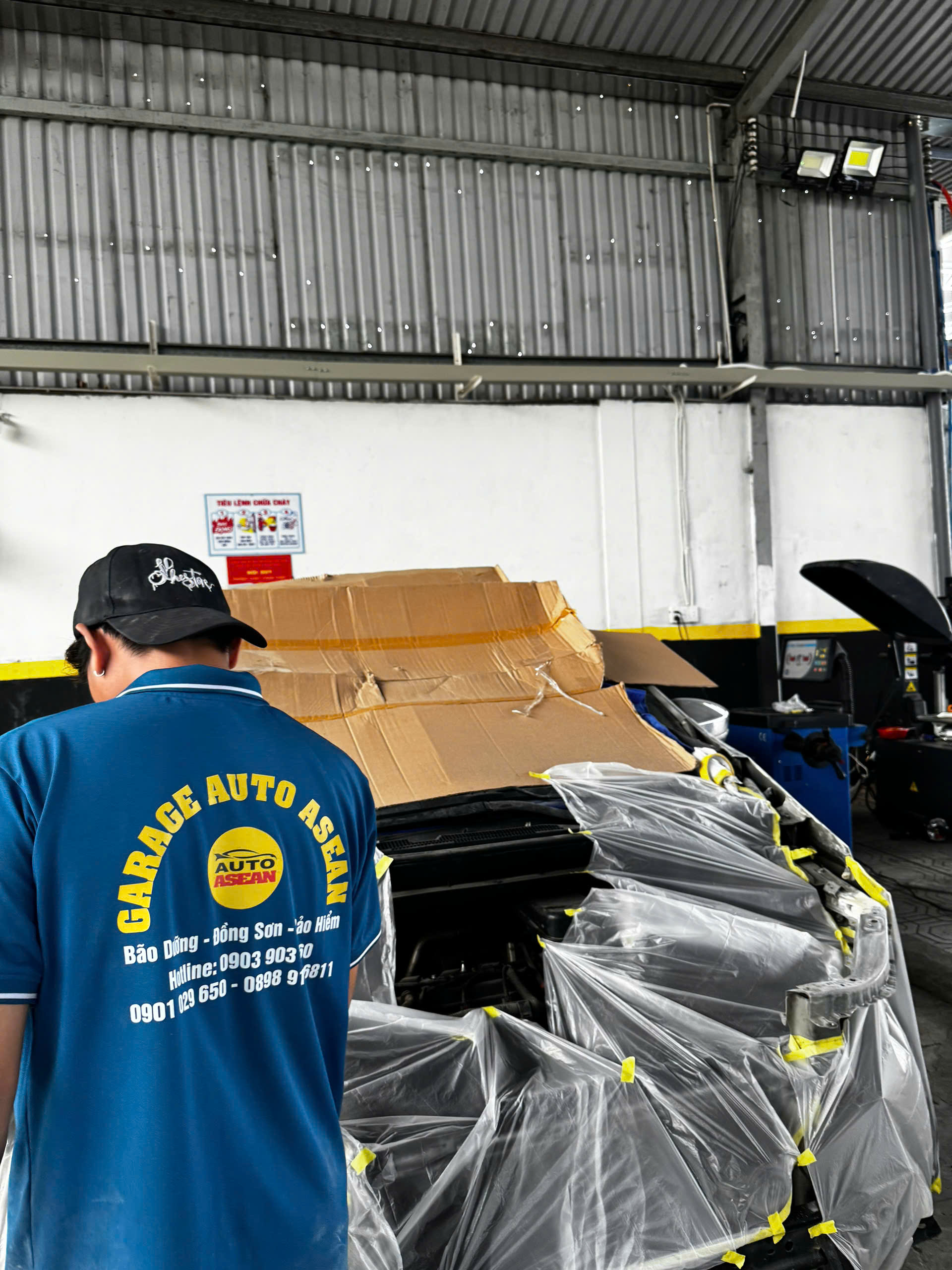 garage ô tô uy tín tại Bình Dương