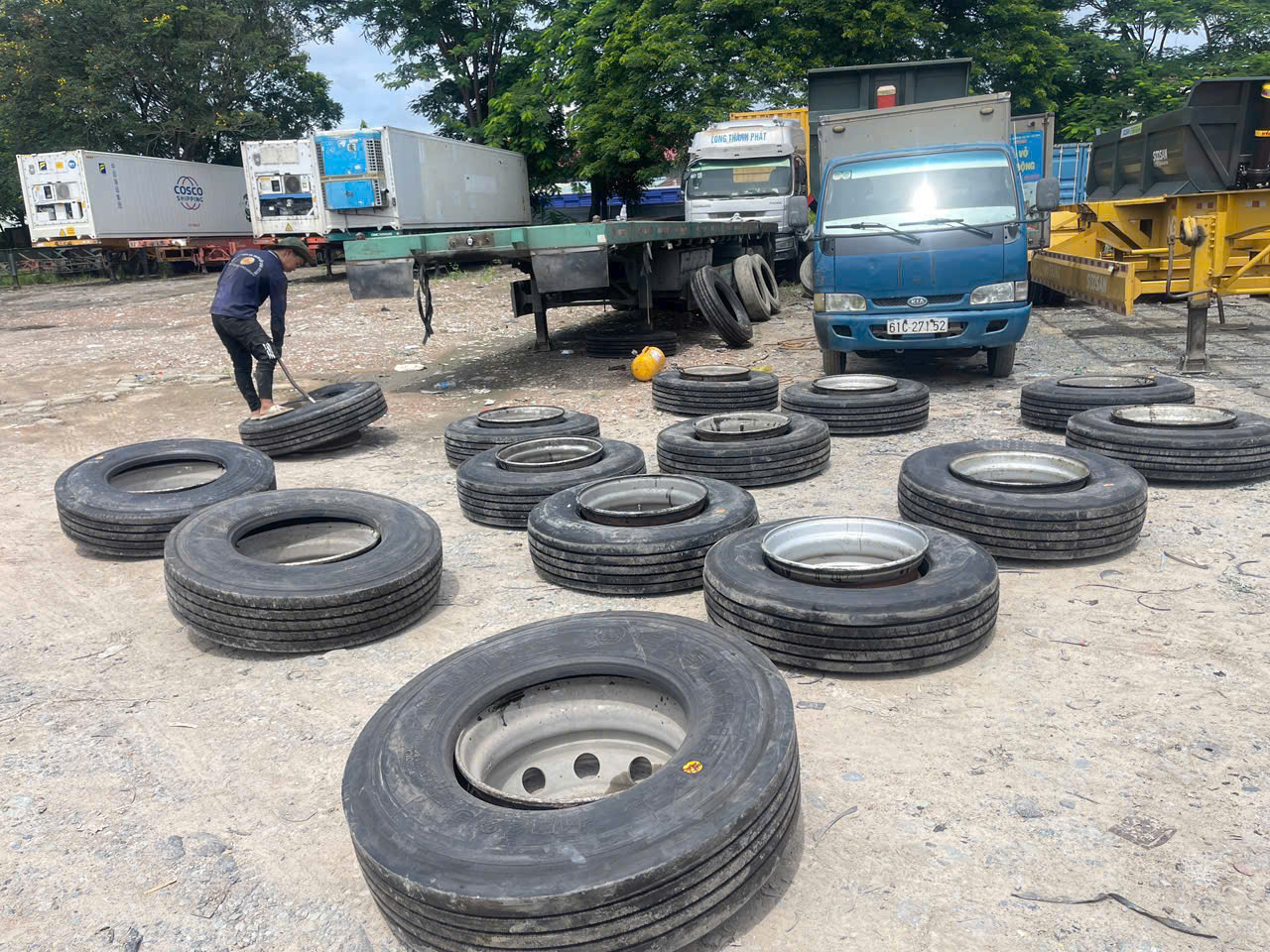 lốp xe tải bình dương