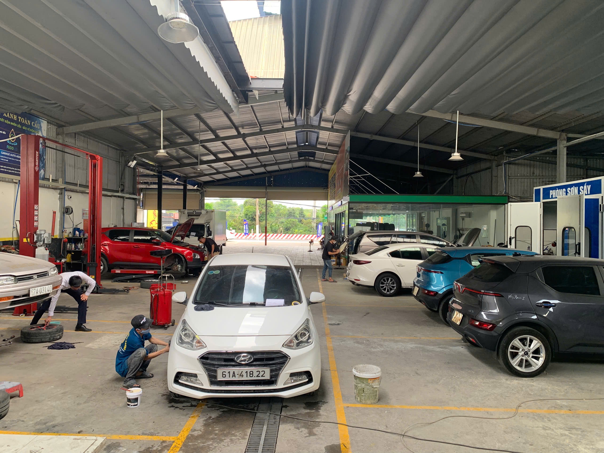 địa chỉ sửa xe ô tô ở đâu tại Bình Dương uy tín