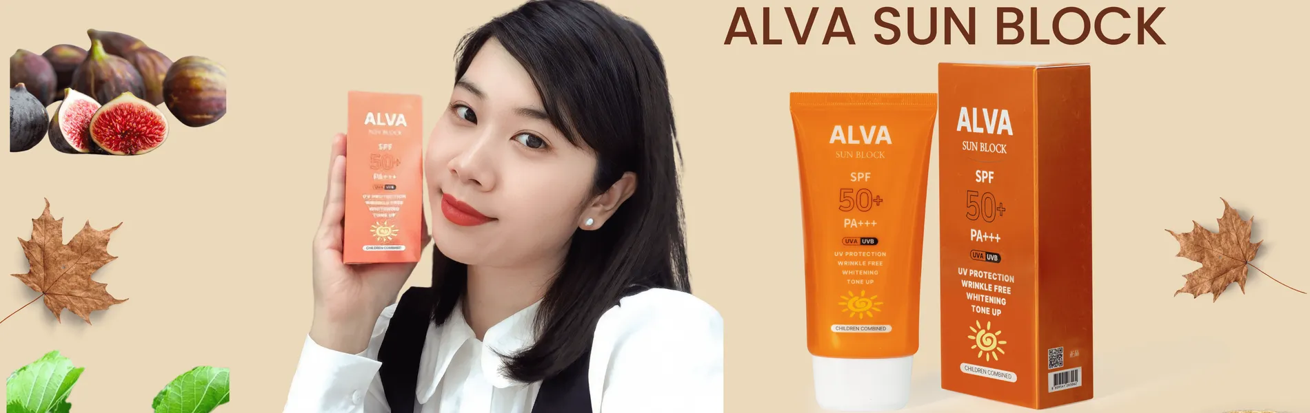 Kem chống nắng Alva Whitenning UV Sun Block SPF 50+/PA++++