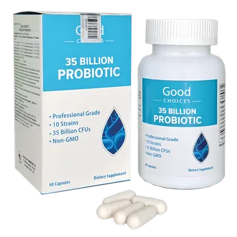 MEN VI SINH GOOD CHOICE'S 35 TỶ PROBIOTIC - NHẬP KHẨU MỸ - HỘP 60 VIÊN