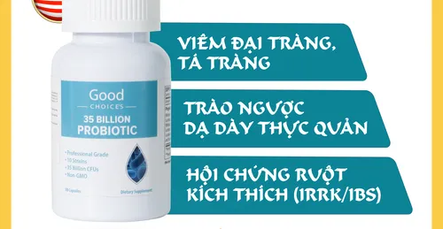 Men vi sinh good choice's của mỹ tốt không ?