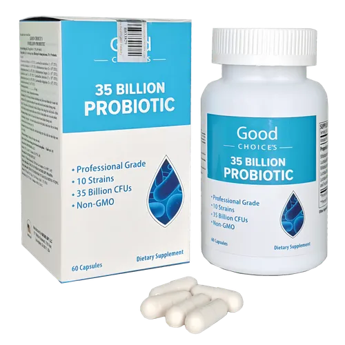 MEN VI SINH GOOD CHOICE'S 35 TỶ PROBIOTIC - NHẬP KHẨU MỸ - HỘP 60 VIÊN