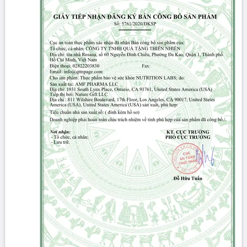 MEN VI SINH A+ Nutrion 35 TỶ PROBIOTIC - NHẬP KHẨU MỸ - HỘP 60 VIÊN