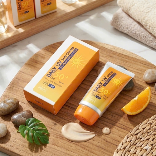 Kem Chống Nắng DAILY UV Sun Cream SPF50+ PA+++ HÀN QUỐC