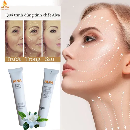 Kem Trắng da Alva Bright Mela-X Cream Hàn Quốc