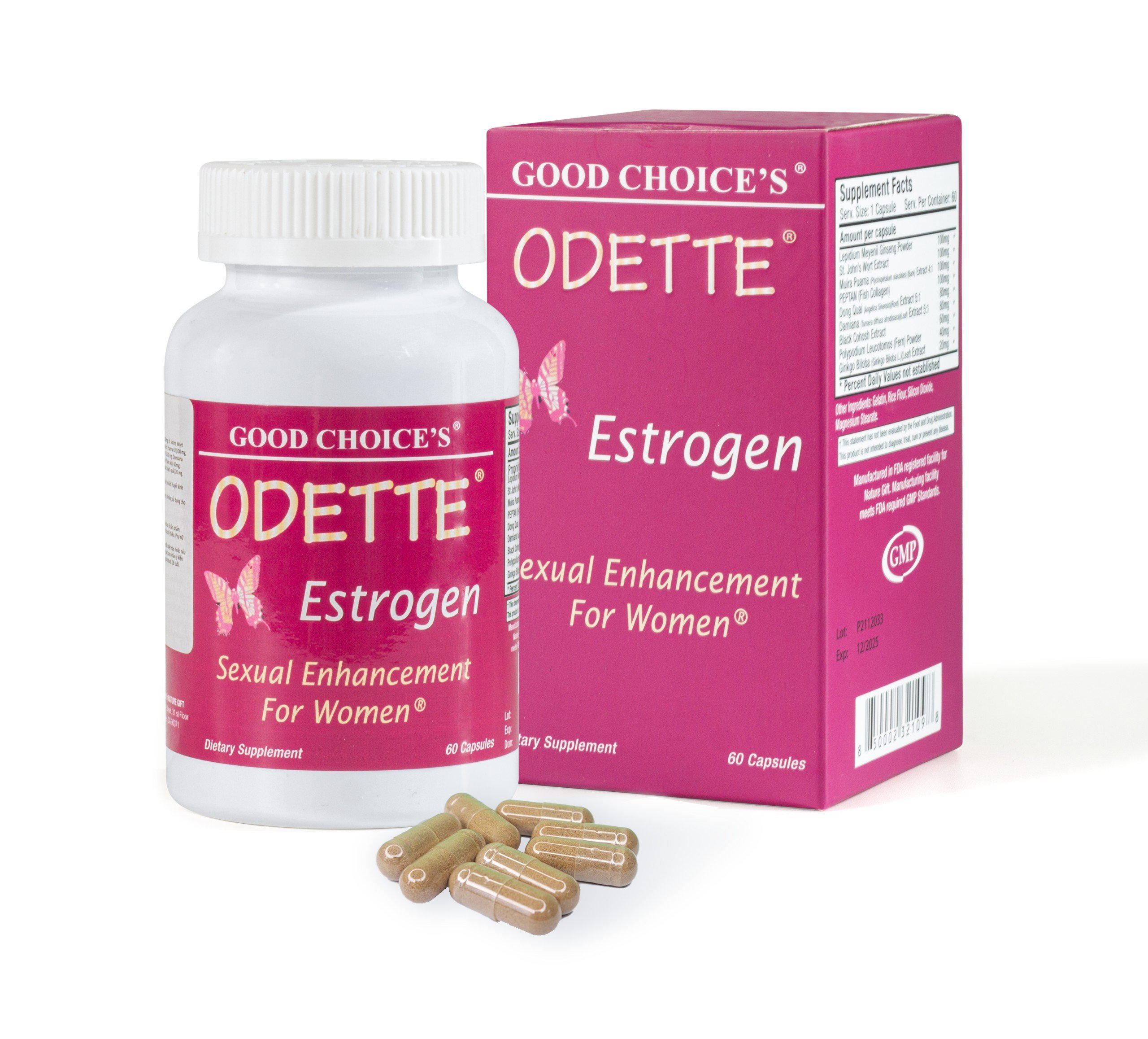 Cân bằng nội tiết tố Odette Estrogen