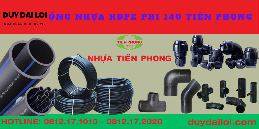 Ống HDPE 140 Tiền Phong Ống HDPE 140 Tiền Phong