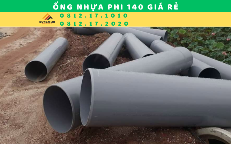 Ống nhựa PVC D140 giá rẻ Ống nhựa PVC D140 giá rẻ