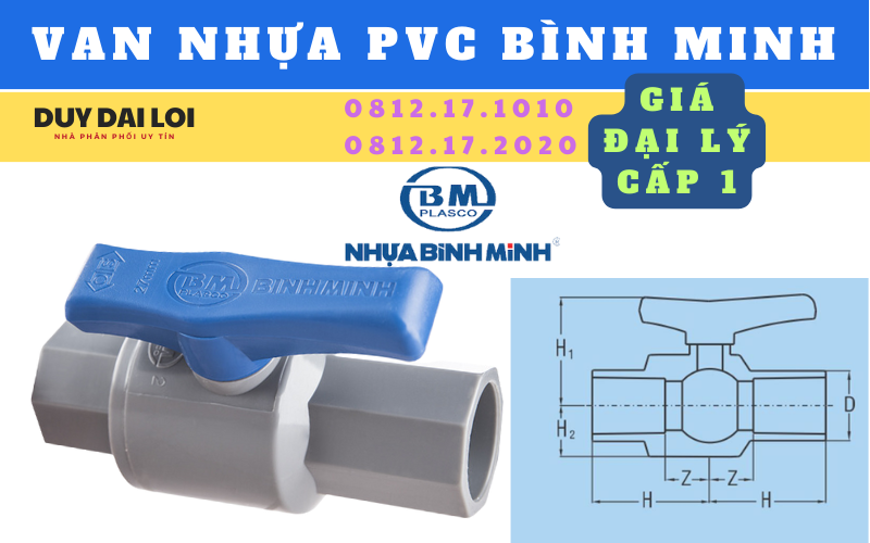 van nhựa pvc bình minh van nhựa pvc bình minh