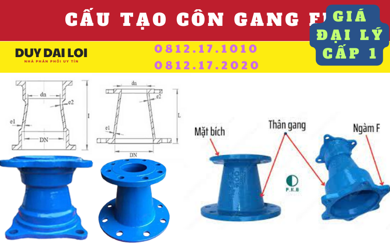 cấu tạo côn gang cấu tạo côn gang