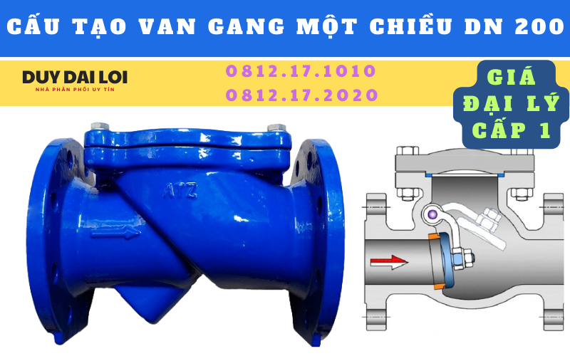 cấu tạo van một chiền atz dn 200 cấu tạo van một chiền atz dn 200