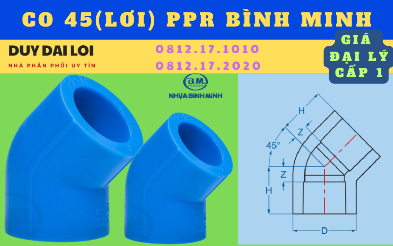 co 45 ppr bình minh  co 45 ppr bình minh