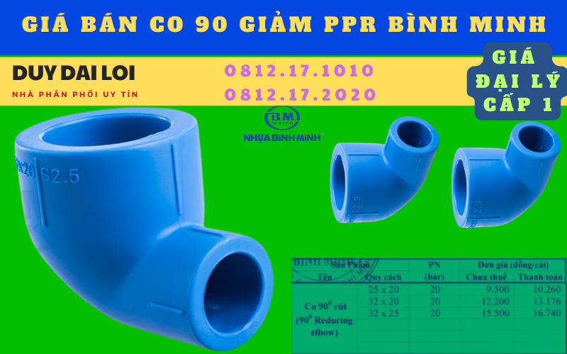 Gía bán co giảm ppr bình minh Gía bán co giảm ppr bình minh