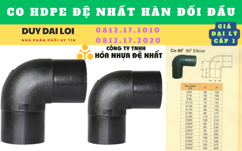 Co hdpe đệ nhất hàn đối đầu Co hdpe đệ nhất hàn đối đầu