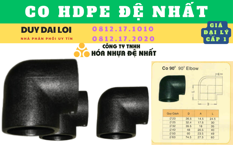 Co hdpe đệ nhất âm dương Co hdpe đệ nhất âm dương