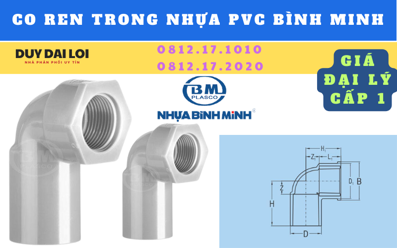 co ren trong pvc bình minh co ren trong pvc bình minh