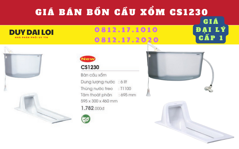 Gía bán bồn cầu xổm cs1230 caesar Gía bán bồn cầu xổm cs1230 caesar