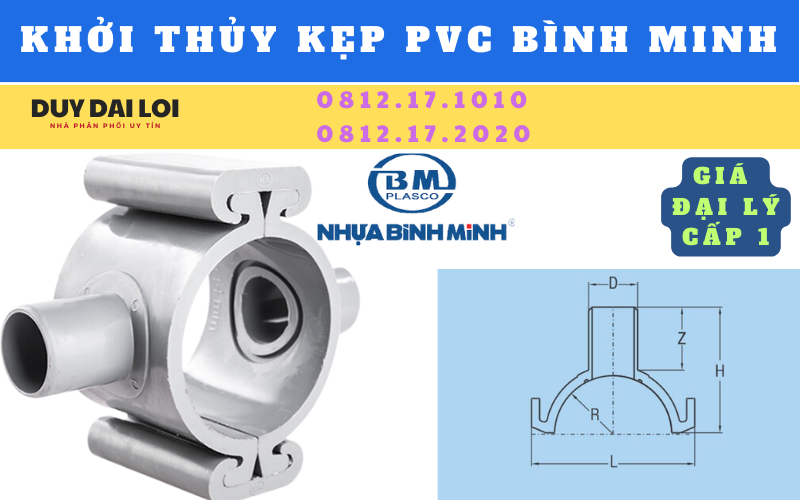 khởi thủy kẹp pvc bình minh khởi thủy kẹp pvc bình minh