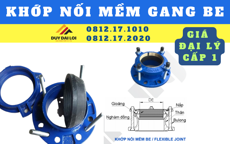 khớp nối mềm BE khớp nối mềm BE