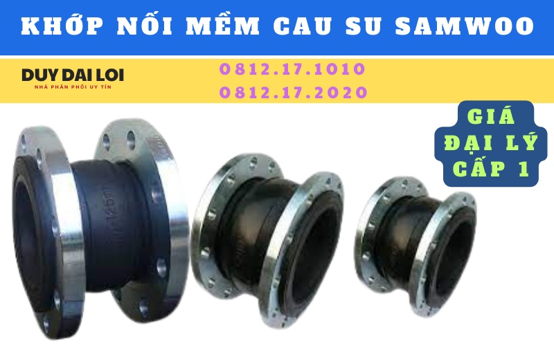 khớp nối mềm cao su samwoo khớp nối mềm cao su samwoo