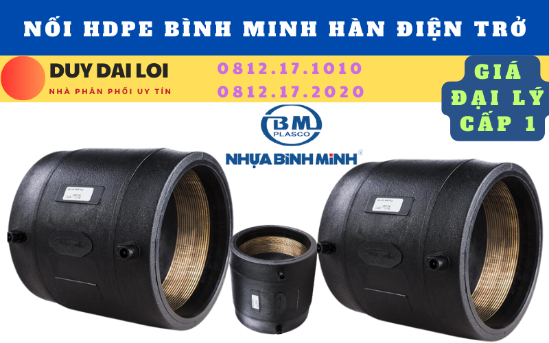 Nối hdpe bình minh hàn điện trở Nối hdpe bình minh hàn điện trở
