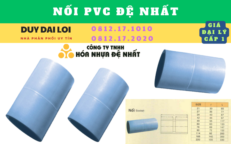 Nối PVC Đệ Nhất Nối PVC Đệ Nhất