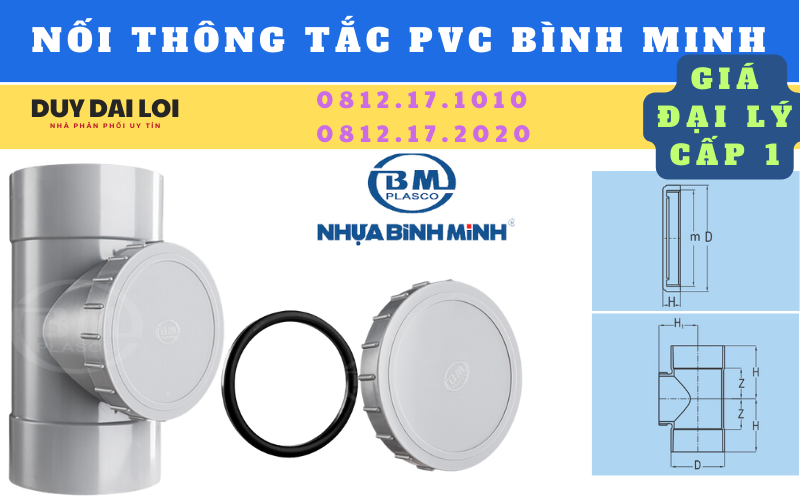 nối thông tắc pvc bình minh nối thông tắc pvc bình minh
