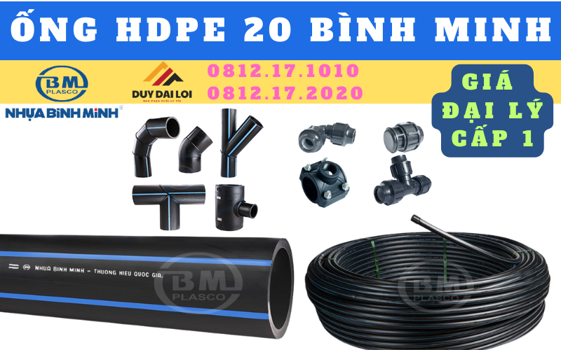 Ống HDPE 20 Bình Minh Ống HDPE 20 Bình Minh