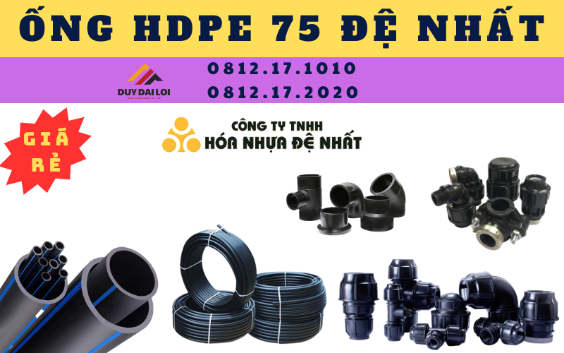 Ống hdpe 90 Đệ Nhất Ống hdpe 90 Đệ Nhất