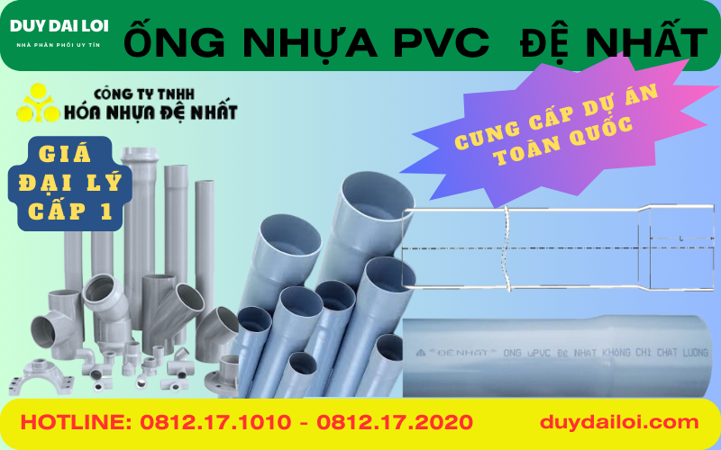 Đại lý ống nhựa đệ nhất