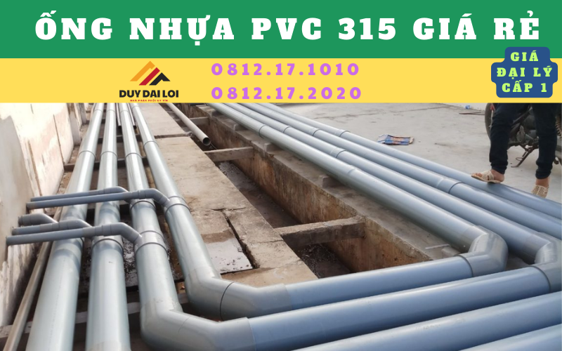 ống nhựa pvc 315 giá rẻ ống nhựa pvc 315 giá rẻ