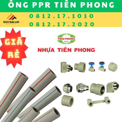 Ống nhựa PPR Tiền Phong Ống nhựa PPR Tiền Phong