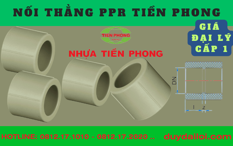 Nối thẳng ppr Tiền phong Nối thẳng ppr Tiền phong
