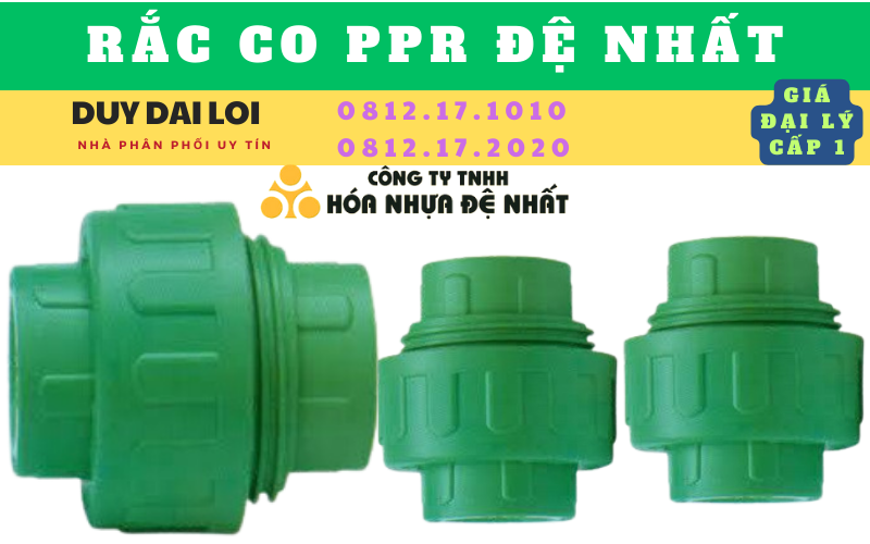 RẮC CO NHỰA PPR ĐỆ NHẤT