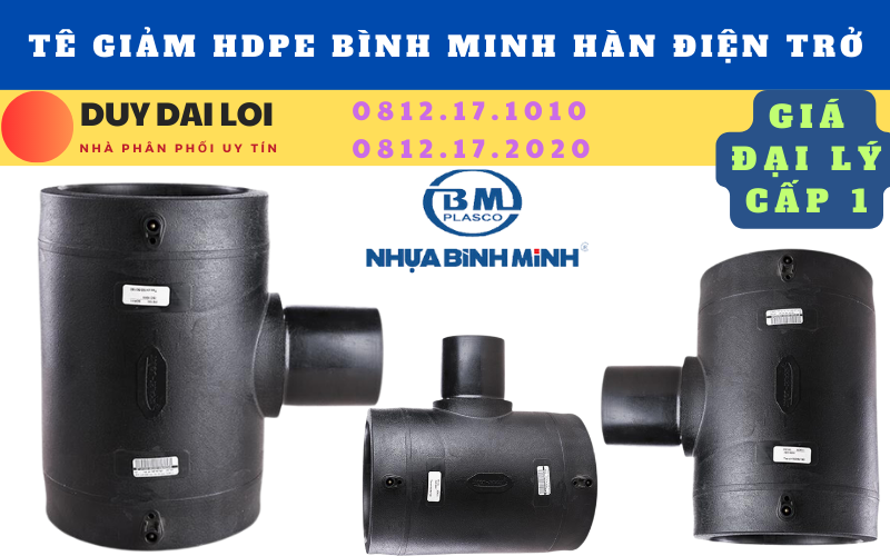 Tê giảm (tê rút) hdoe bình minh hàn điện trở Tê giảm (tê rút) hdoe bình minh hàn điện trở