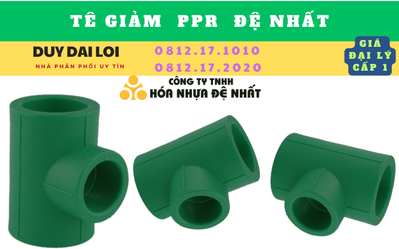 Tê giảm trơn ppr đệ nhất Tê giảm trơn ppr đệ nhất