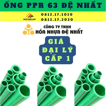 Ống PPR 63 đệ nhất