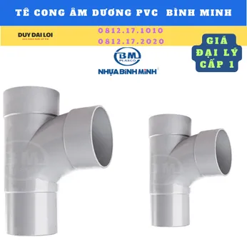 TÊ CÔNG ÂM DƯƠNG PVC BÌNH MINH