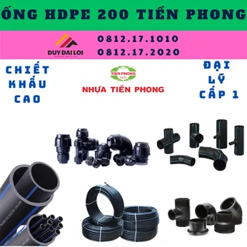 Ống HDPE 200 Tiền Phong