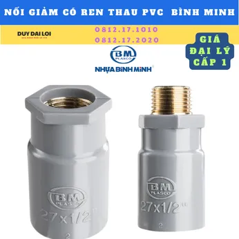 NỐI GIẢM CÓ REN THAU BÌNH MINH