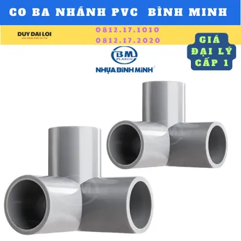 CO BA NHÁNH PVC BÌNH MINH